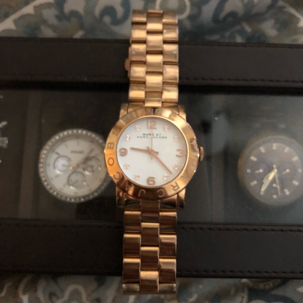 Rose Gold Marc Jacobs watch